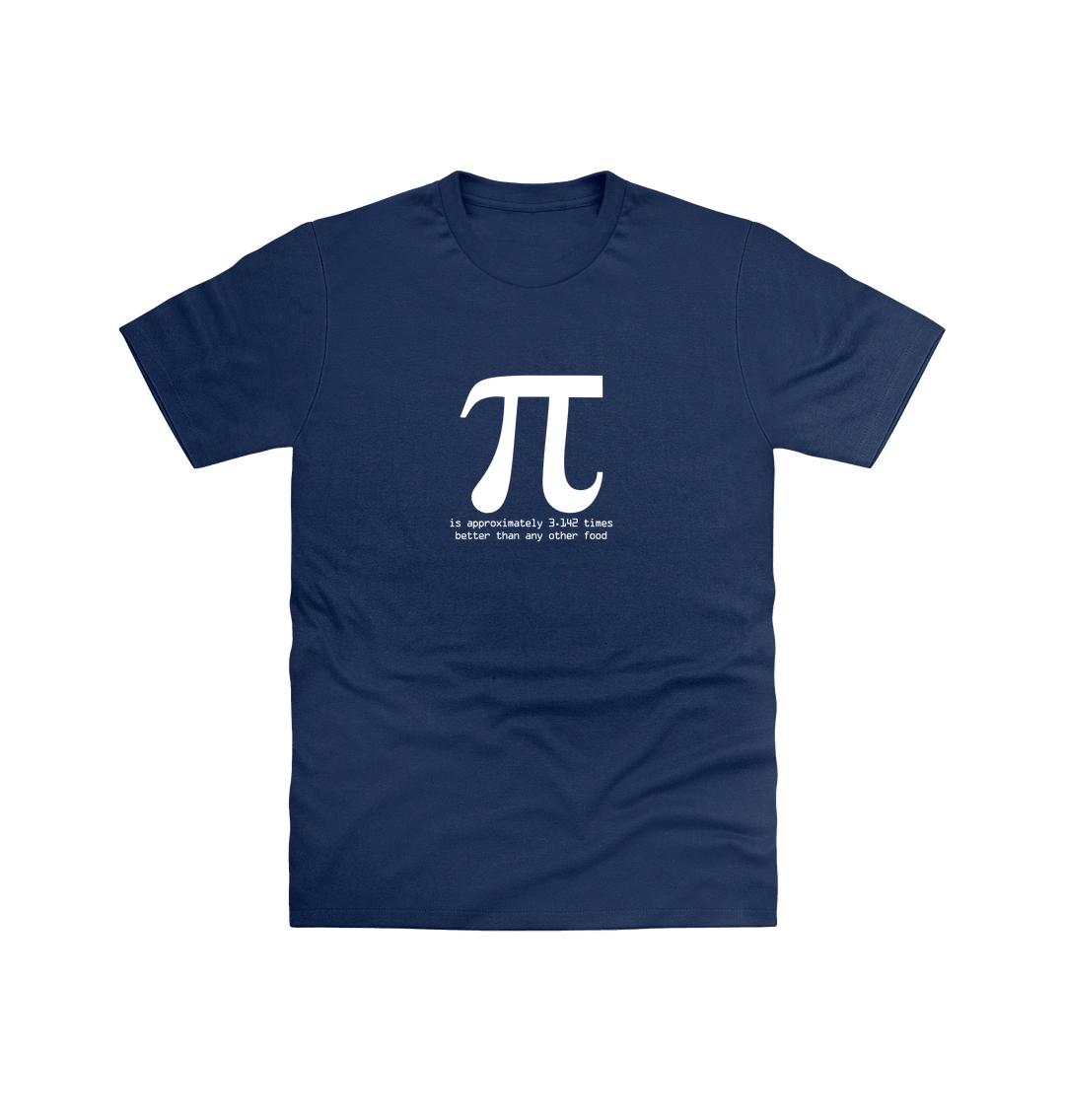 Navy Printed T-shirt Front
