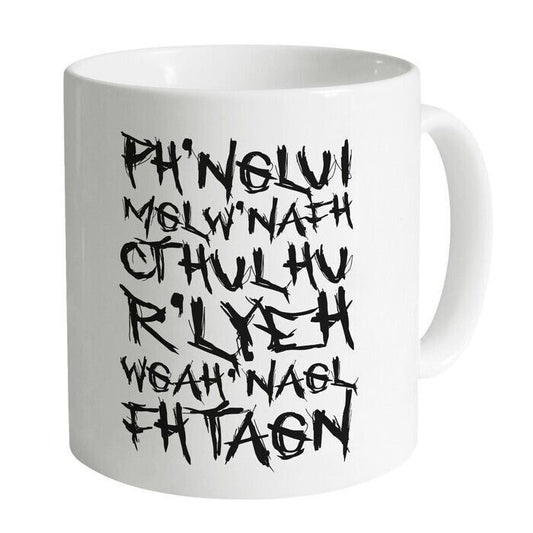 White Mug Front
