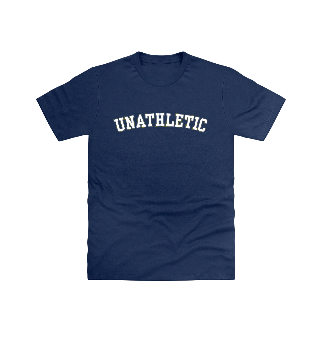 Navy Printed T-shirt Front