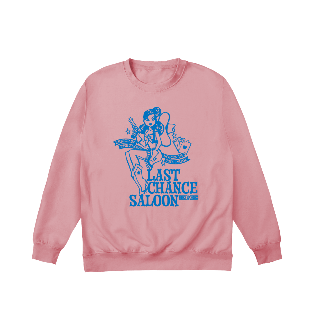 Dusty Pink Printed Sweater Front