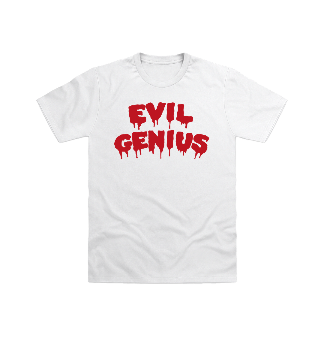 White Printed T-shirt Front