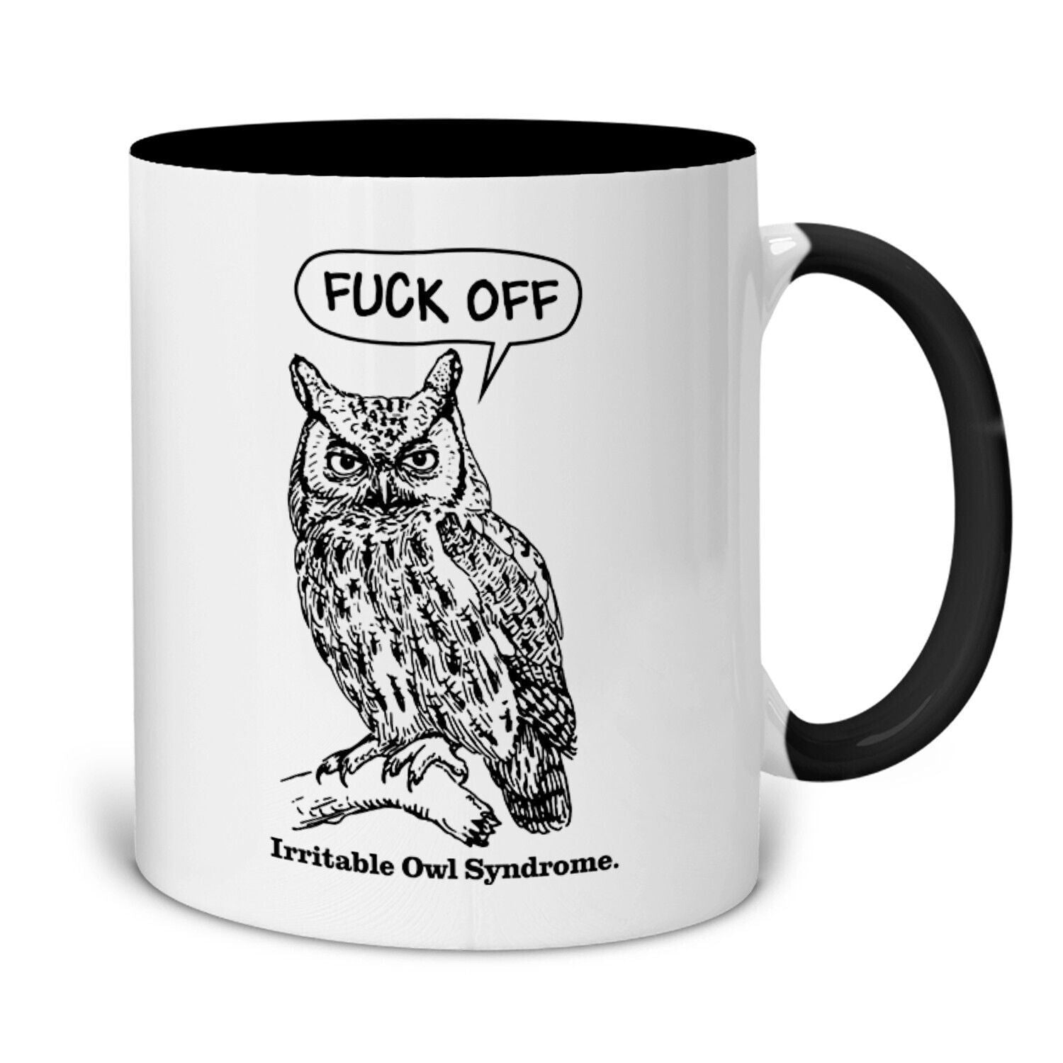 Black Mug Front