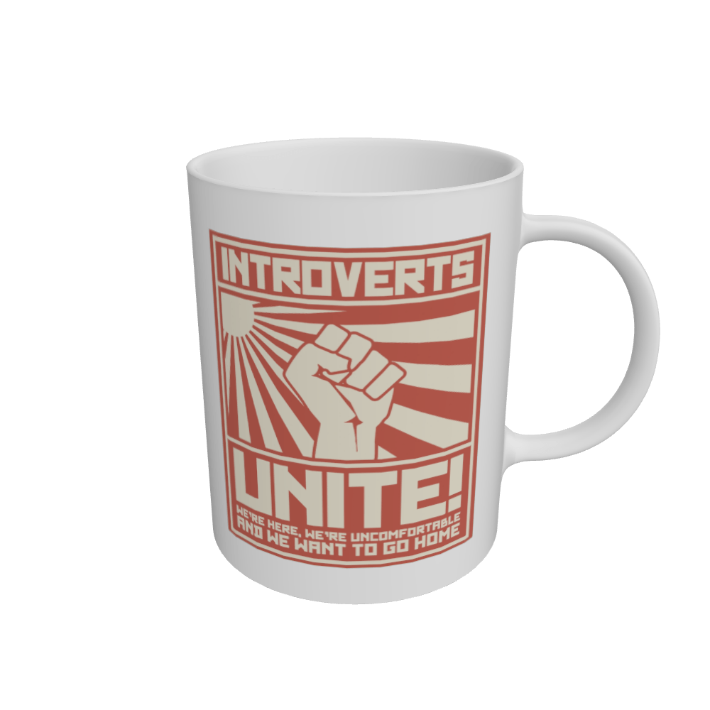 White Mug Front