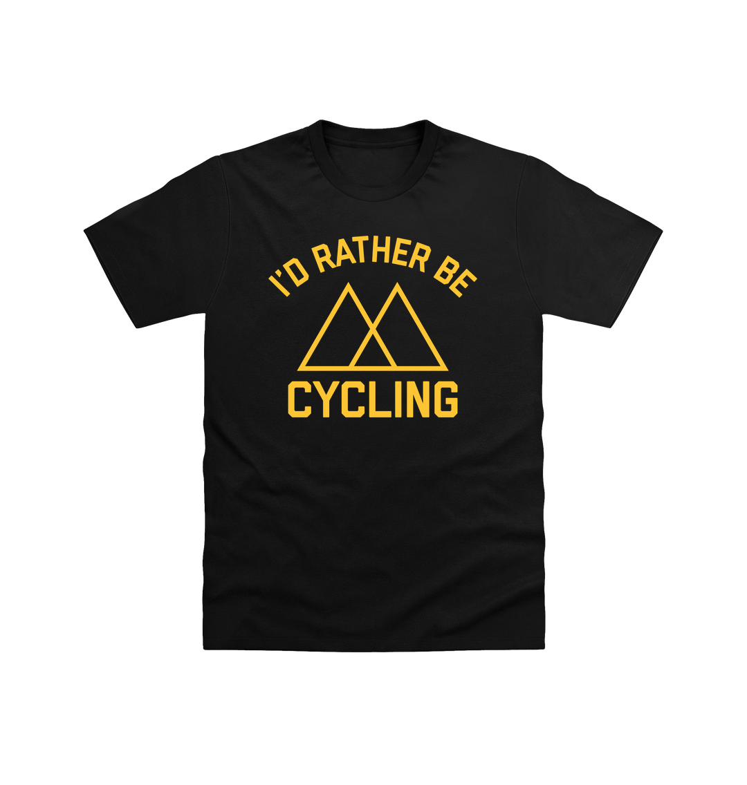 Black Printed T-shirt Front