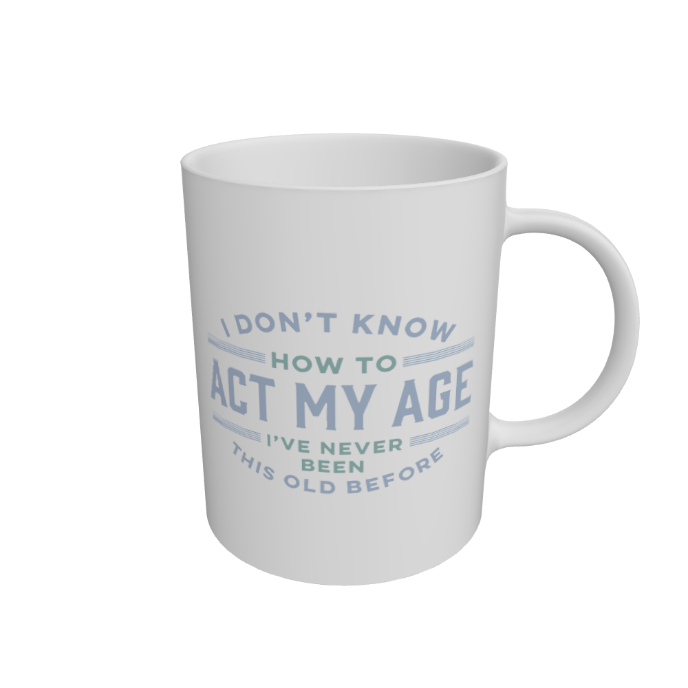 White Mug Front