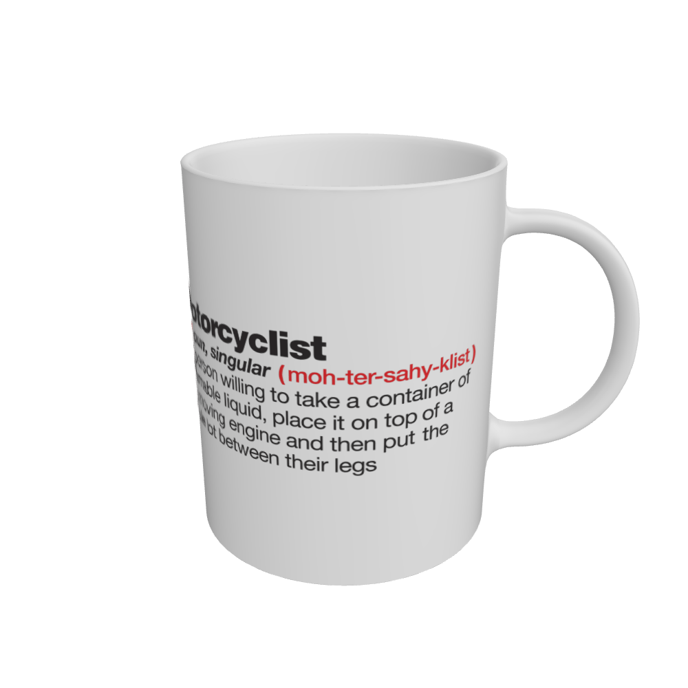 White Mug Front
