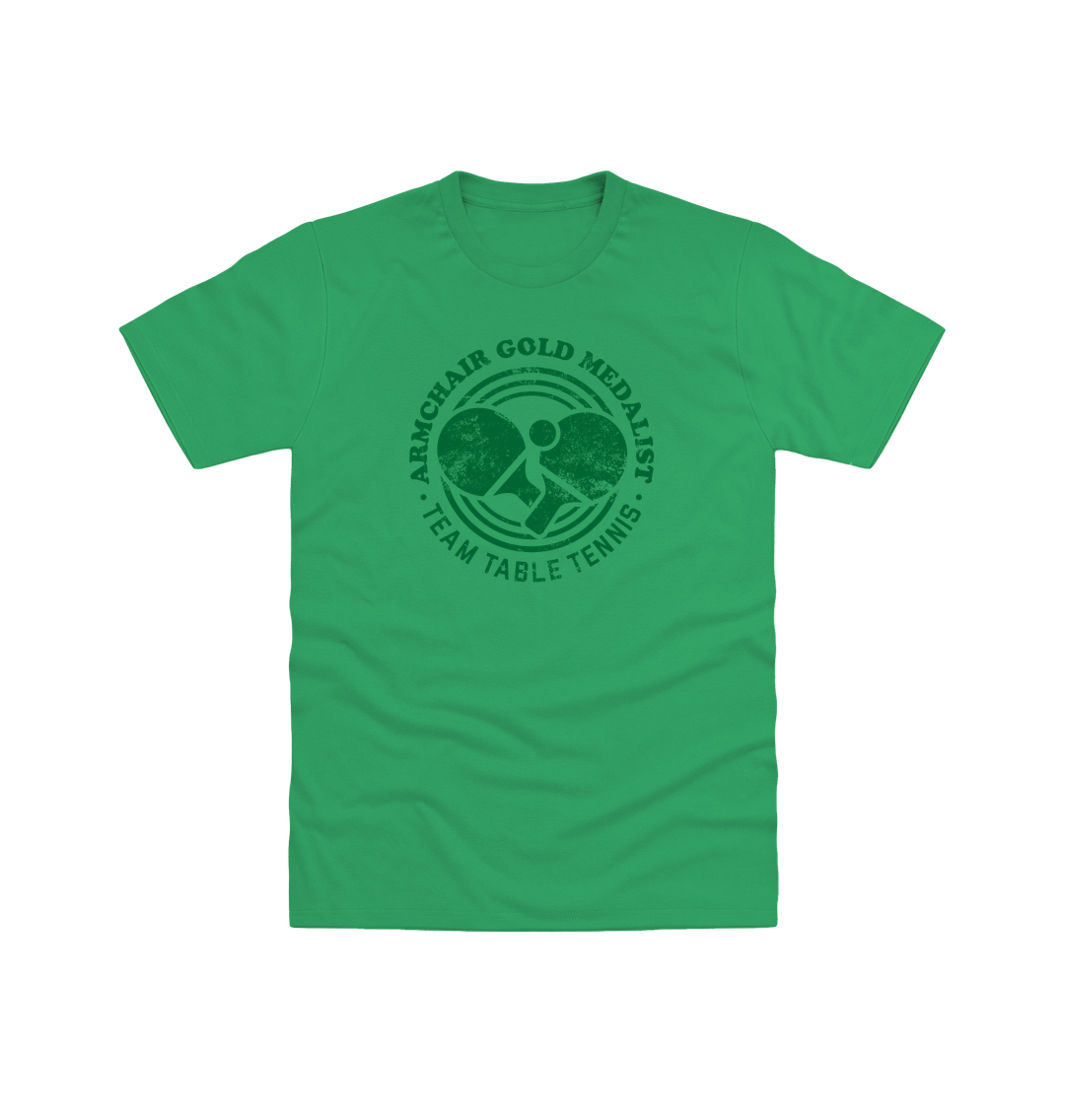 Antique Irish Green Printed T-shirt Front